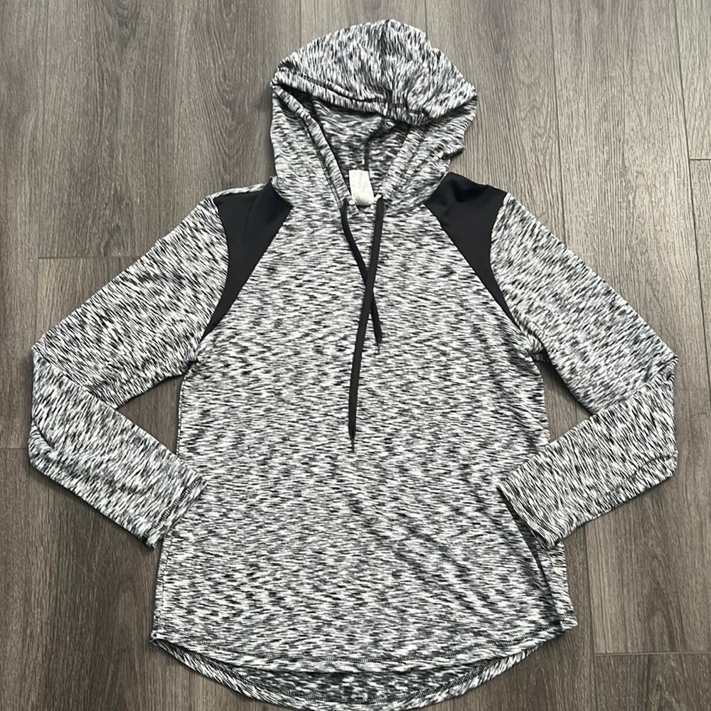 2/$10 Danskin Now activewear workout hoodie. Lightweight Soft large 12/14 - Picture 1 of 2